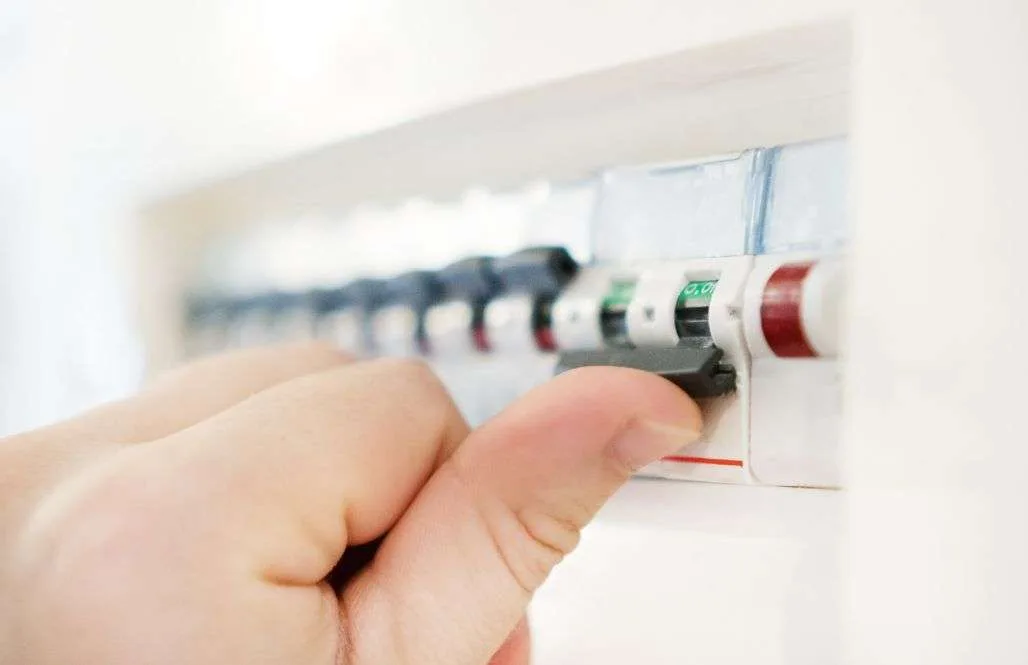 Modern consumer unit installed in a residential property