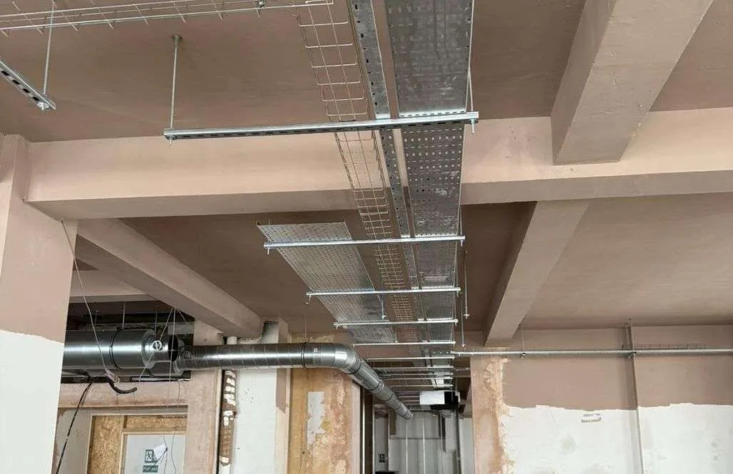 Electrical tray and basket system installation – Central London project