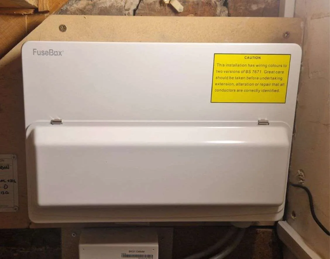New fuse board installed in 3-bed detached property in Bromley BR1